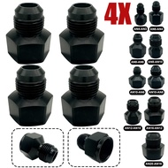 4XAluminum Reducer Expander Fitting Adapter Female To Male AN3 AN4 AN6 AN8 AN10 AN12 AN16 AN20 Oil C