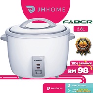 Faber 2.8L Italy Stainless Steel Lid Rice Cooker FRC228