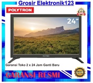 BEKAS! LED TV Polytron Digital TV 24" 24 INCH PLD 24V0853 BANDUNG