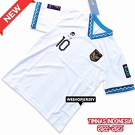 (FANS VERSION) INDONESIA AWAY FOOTBALL JERSEY 2023 ASIA CUP ORIGINAL GRADE NEWEST NATIONAL TEAM EMBR