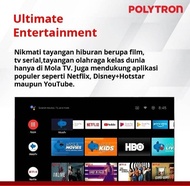 Siap Kirim, Polytron Pld 50Ag9953 Led Tv 50 Inch Digital Smart Android