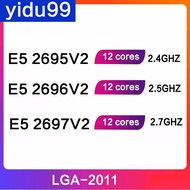 Intel xeon E5-2695V2 E5-2696V2 E5-2697 V2 12 core LGA2011 pin official version loose chip