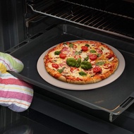 【 LCG5】-Pizza Stone Round Pizza Stone For Grill and Oven Making Pizza SteakThick Inch Cordierite Piz