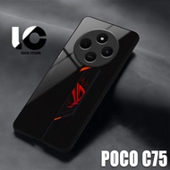 Softcase hp poco C75 Glossy Casing poco C75 Glossy Case Cessing Protectivehp Mobile Phone Accessorie