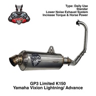 WRX GP3 Limited K150 NVL NVA Exhaust