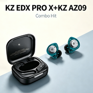 KZ EDX PRO X Headphones Upgraded Single Dynamic Earphones Combo AZ09 TWS Bluetooth Ear Hooks Chargin