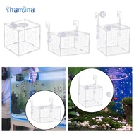 [Shamjina] Aquarium Isolation Box Multifunctional Reusable Fish Hatchery Isolation Box Hanging Porta