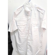 FORMAL SHORT SLEEVE TAXI & GRAB DRIVER STYLE WHITE SHIRT - SIZE 17