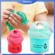 《penstok》 70ml Colored Clay Toy Soft Crystal Mud Stretchy Non-sticky Cloud Stress Relief Novelty Toy DIY Making Fruit Slime Toy Decompression Toy Kid Toy Gift