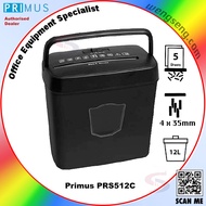 Primus PRS-512C Paper Shredder (Cross Cut) / ready stock / mesin perincih kertas / Home Shredder / S