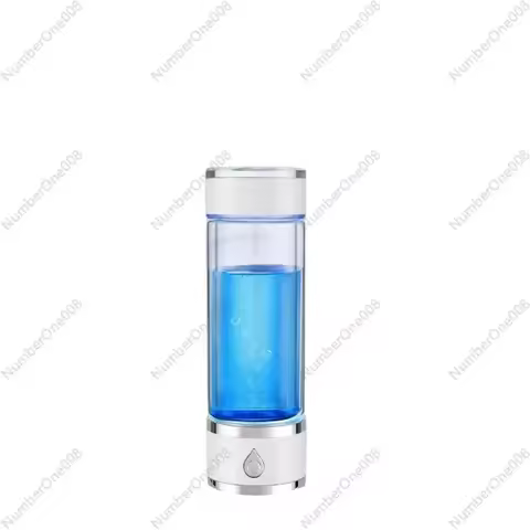 Hydrogen and Oxygen Separation Hydrogen-rich Water Cup High Borosilicate Glass Double Layer