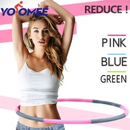 Removable Hula Hoops for Adults, 8 Detachable Sections Weighted Hula Hoops for Exercise, Professiona