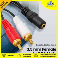 3.5mm Female to RCA Male HiFi Audio Adapter Cable 40cm