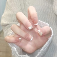 Nail Art [DD333]Long False Nails Waterproof Various Styles 24 Pieces Per Box