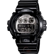 Casio G-Shock  Metallic Black Resin Strap Mens Watch DW-6900NB-1D