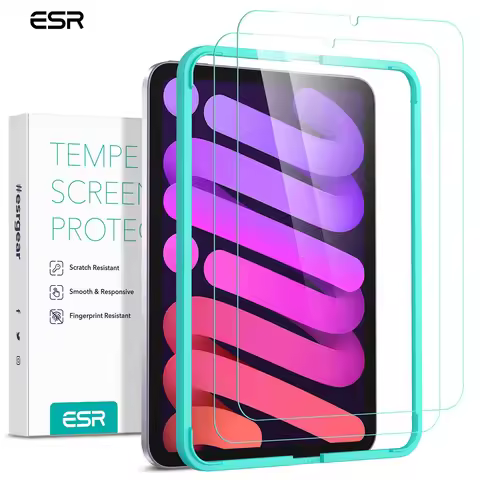 ESR Screen Protector for iPad 11/10(2025/2022) Pro 11/12.9 (2018-2022)Tempered-Glass Film with Frame