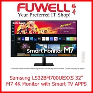 Samsung LS32BM700UEXXS 32" 4K Monitor with Smart TV  Apps
