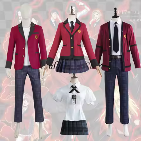 Movies Yumeko Jabami Cosplay Costume Ryota Suzui Student JK School Uniform Anime Halloween Party Out
