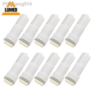 10pcs T5 12516 W1.2W led 1 5050 LED Car Interior Dashboard Gauge Instrument Auto Side Wedge Light Lamp Bulb 12V