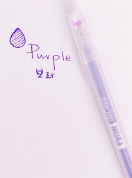 【Ready Stock】Muji Style Colorful Jelly Gel Pen 12 Colors 0.5mm Cute Color Journal Pen Drawing Pen Student Stationery