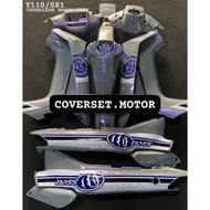 COVERSET YAMAHA SS1 HIJAU LUMUT COVERSET Y110