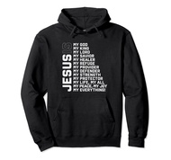 God Believer Gift Jesus Christian Lord Jesus Definition Pullover Hoodie
