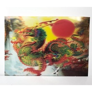 3D LANDSCAPE POSTER PICTURE DISPLAY SIZE 34.5x24cm (PxH) WITHOUT FRAME