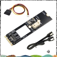 M.2 SATA Adapter M.2 NGFF to SATA3.0 7 Pin Adapter M2 Key-B to SATA3.0 Adapter Card for 2242 2260 22