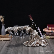 European Crafts Cross-Border Retro Wine Cabinet Wine Rack Decorations E-Commercial Sculpture Grapevi