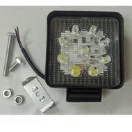 BUS WORKING LAMP WHITE LED SPORTLIGHT SQUARE 27W