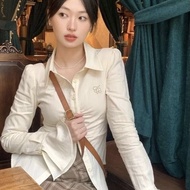 KEMEJA Susana Mall Korean Fashion Shirt Fits Body 3 Colors M694