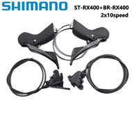 Shimano GRX ST RX400 BR RX400ชุดเปลี่ยนเกียร์ RX400จักรยานเสือหมอบความเร็ว2X10ดิสก์เบรกแบบไฮดรอลิกติ