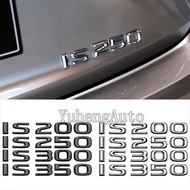 1PC Modified Metal Car Body Letter Emblem Sticker Auto Rear Trunk Decorative Badge Decal for Lexus I