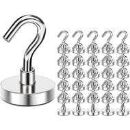 MIKEDE Magnetic Hooks 35P for Outdoor Hanging 30LBS