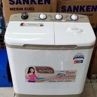 Mesin cuci 2 Tabung Sanken 8Kg