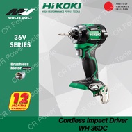 HIKOKI CORDLESS IMPACT DRIVER WH36DC 36V SOLO/SET
