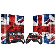 New style UK Flag Game Accessories Skin For XBOX 360 E Console Sticker TN-Xbox360E-0094 new design