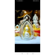 Gold Silver Aikai Namtao with Phra Pitda (Kamakan Set) with Waterproof Casing hu lu thai thailand am