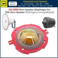 DG-50DB Universal Diaphragm for TOA Horn Speaker Driver Unit [Diafragma Penggantian untuk TOA Speake