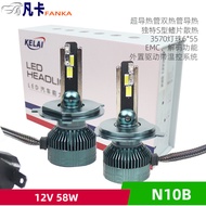 Foshan KLEI LED Lampu Kabut Lampu Kabut N10B5500LM Pengaliran Haba Dwi Penyejukan Udara 12v24v58w650