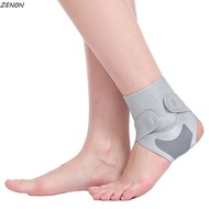 ZENON Ankle Support Brace, Adjustable Elastic Compression Ankle Strap, Breathable Protective Anti-Sp