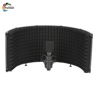 chulisia Microphone Isolation , Sound Absorbing Panel Adjustable Isolation Foam