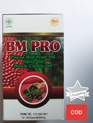 Herbal buah merah BM PRO kapsul  Papua Red Fruit Oil