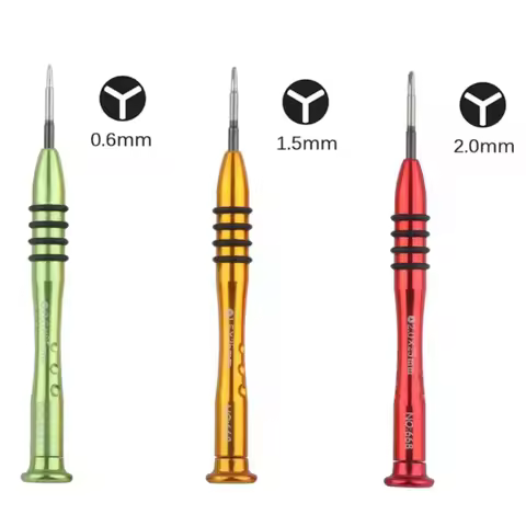 0.6mm 1.5mm 2.0mm Y Tip Triwing Screwdriver for Nintendo Switch JoyCon for iPhone 7 8 Plus for Samsu