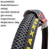 MAXXIS M333 MTB จักรยานยาง26X1.95 /26x2.1/27.5x1.95/27.5X2.1จักรยานเสือภูเขายางขี่จักรยานจักรยานลวดย