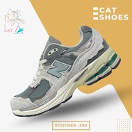 NB 2002R Protection Pack Rain Cloud Sports Sneakers Gray Blue - Cat.Shoes