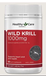 Healthy Care 野生磷蝦油 1000mg 60粒