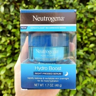 นูโทรจีนา ไฮโดร บูสท์ เซรั่ม บำรุงผิวหน้า ตอนกลางคืน Hydro Boost Night Pressed Serum 48g (Neutrogena