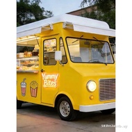 Influencer Dining Car Commercial Mobile Stall Car Snack Cart Multifunctional Night Market Cloud Ware