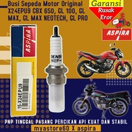 ORIGINAL ASPIRA Busi Denso X24EPU9 Busi Standar Sepeda Motor CBX 650 GL 100 GL MAX GL MAX NEOTECH GL